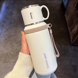 Nouveau Gobelet Isotherme Tendance en Acier Inoxydable de 600 ml pour Étudiants, Hommes et Femmes, Séparation Eau/Thé, Portable pour Sports de Plein Air - Product Image 2