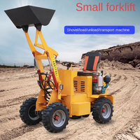 Chargeur frontal agricole diesel compact 4x4 Shuyu pour le nettoyage du fumier et les travaux de construction – Haute efficacité 1