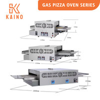 Four à pizza à convoyeur de comptoir au gaz commercial KAINO OEM à bas prix, en acier inoxydable, 220V/380V, à vendre