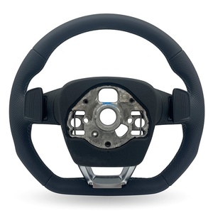 Universal Leather Steering Wheel for Audi A3 <strong>A4</strong> A5 Q5 S3 S5 RS3 RS4 RS5 A6 A7 RS6 A8 S6 S7 R8 TT - Product Image 2