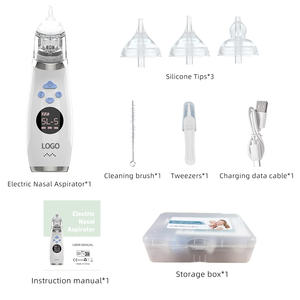 Elektrischer Baby-Nasensauger USB Typ C Silikon-Nasensauger Ersatzspitze China Nasensauger - Product Image 4