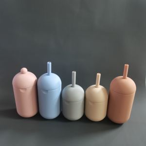 Biberón de Silicona Antiderrames Ecológico para Bebés, Novedad 2025, Productos para la Alimentación Infantil, Botella de Agua - Product Image 2