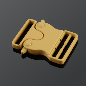 Side Release Buckle Alloy 25mm Yellow Pink Durable For Bags Backpacks Waist Bag <b>Webbing</b> Adjustable Snap Fastener Pet Leash - Product Image 1