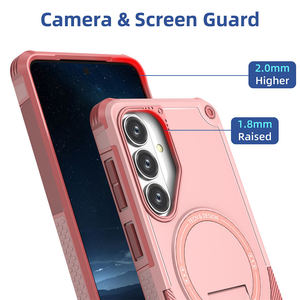 Nueva Funda para Teléfono Móvil con Soporte Magnético para Samsung Galaxy S26 Ultra S25 Ultra S24 Ultra, Funda Protectora con Agarre - Product Image 5