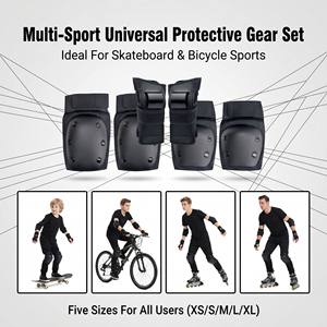 Rodilleras y <span class=keywords><strong>Coderas</strong></span> de Espuma <span class=keywords><strong>para</strong></span> Protección Integral de Tortugas Marinas Adultas, <span class=keywords><strong>para</strong></span> Skateboarding, Esquí, Ciclismo y Patinaje sobre Ruedas - Product Image 3