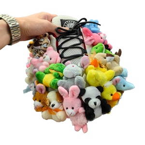 Chaussons de sport personnalisés DIY pour filles, avec décorations en peluche d'ours mignon, en coton épais et fourrure, antidérapants pour l'automne et l'hiver - Product Image 6