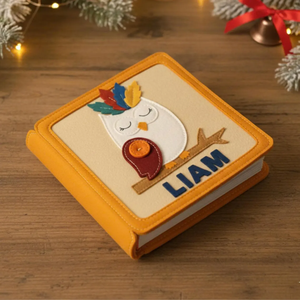 <span class=keywords><strong>Libro</strong></span> Sensoriale in Feltro Personalizzabile Ecologico per Natale, <span class=keywords><strong>Libro</strong></span> Montessori Silenzioso per Bambini - Product Image 1