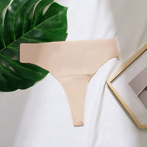 Venta al por Mayor Directa de Fábrica de Pantis Tipo Tanga <span class=keywords><strong>sin</strong></span> Costuras para Mujer con Relleno para Fitness y Yoga y Sistema Anti Camel Toe - Product Image 2