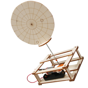 OKYN-G6705 <b>Electric</b> Radar Detector DIY <b>Kit</b> Wooden STEM Educational Science Experiment <b>Kit</b> for Students - Product Image 1