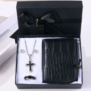 Cartera Metálica Ecológica para Hombre y Set de Joyería y Regalo para el Día del Padre y Otras Festividades - Product Image 3