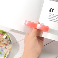 Early Riser bricolage cristal goutte colle livre Clip arbre anneau boucle bijoux miroir Silicone moule bricolage époxy livre Clip cadeau