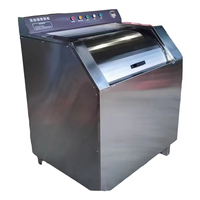 Machine à laver les chaussures industrielle automatique 2026, 12 kg, 220 V, en acier inoxydable, usage commercial, électrique, neuve