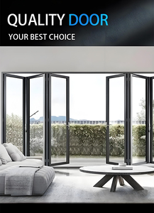 Cửa Trượt Giá Thiết Kế Nhôm Ban Công Cửa Trượt Nhôm 5 + 5 Kính Đôi Hệ Thống Trượt Patio Cửa Với Màn Hình - Product Image 5