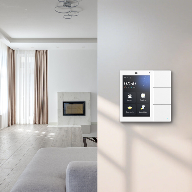 GVS New Release Security Home System SIP Video Intercom Door Phone KNX Function Monitor Intercom KNX Smart Control Panel