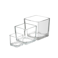 Vente en gros, personnalisation sur mesure, grand imprimé unique, logo, pot à bougie en verre transparent blanc vide avec couvercle