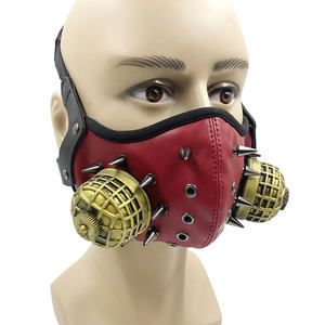 Cosplay Steampunk Plague Doctor Bird Mask WhiteBlack Latex Bird Beak Masks naso lungo Halloween Party Event Ball Costume puntelli - Product Image 3