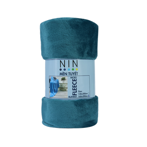 Couverture polaire en microfibre Queen Design professionnel personnalisé Bonne qualité matelassée multicolore solide été anti-bactéries - Product Image 2