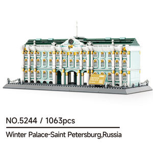 Wange 5244 Winter Palace Creative Assembly Block Bricks Model Kids Educational Building Block Set Plastic Collection Toy Juguete - Product Image 6