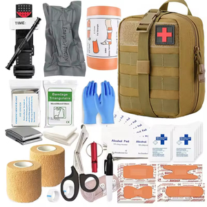 Trousse de premiers secours tactique, trousse de premiers secours d'extérieur, sac médical tactique, sac de pharmacie de voyage pour le camping et la randonnée - Product Image 4