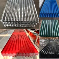 Tôle de toiture ondulée en acier galvanisé à haute teneur en zinc ASTM A792 G550 pour la construction de bâtiments industriels