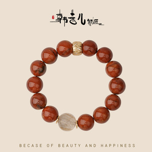 Bracelet <span class=keywords><strong>en</strong></span> <span class=keywords><strong>ambre</strong></span> naturel de haute qualité, style bohème, fait main, <span class=keywords><strong>bijoux</strong></span> unisexes, cadeau pour petite amie, mère, amies, plaqué or 18 carats - Product Image 4