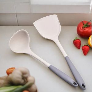<b>Silicone</b> Spatula Set 3 Pc Non Stick Kitchen Utensils Heat Resistant Cooking <b>Tools</b> For Daily Use - Product Image 2