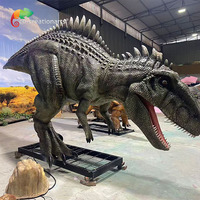 Modèle de dinosaure Giganotosaurus réaliste, vente directe d'usine, pour la simulation et les fins éducatives