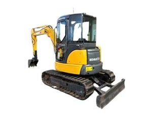 Excavadoras Usadas Originales de Japón, Excavadoras de Cadenas Komatsu PC 50 para Obras de Construcción, Komatsu PC50 - Product Image 1
