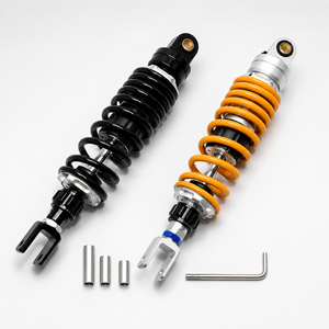 Amortiguador de Motocicleta con Resorte Ajustable Integrado de 8 mm, Cabezal de Horquilla de 320 mm, Alta Dureza, Amortiguador Trasero Directo de Fábrica - Product Image 6