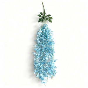 Guirlandes de lilas artificiels, branche unique, fleurs en soie plastique pour décoration intérieure, décoration de plafond de mariage - Product Image 4