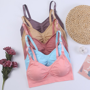 8888 # all'ingrosso reggiseno da <span class=keywords><strong>allattamento</strong></span> post-partum senza cuciture con biancheria <span class=keywords><strong>intima</strong></span> traspirante rimovibile per il seno abbigliamento da <span class=keywords><strong>allattamento</strong></span> di maternità - Product Image 3