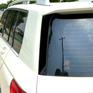 Aileron de pare-chocs arrière Mercedes-Benz en fibre de verre noir piano pour modèles GLK-Class X204 2009-15 - Product Image 3