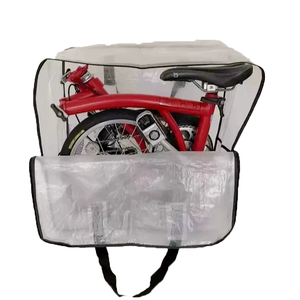 AGEKUSL Sac de transport pliable pour vélo Design pliable à trois volets pour <span class=keywords><strong>Brompton</strong></span> Pikes Royale Camp Crius Crius pliable à trois volets - Product Image 1