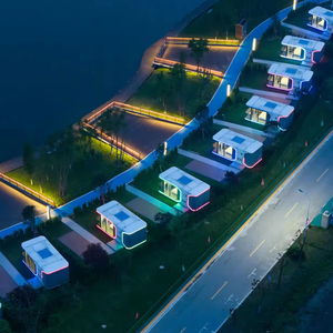 Precio al por mayor de alta calidad de cabina prefabricada Modular Tiny House Casas prefabricadas para turismo Resort Hotel - Product Image 1