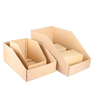 Custom Small Batch Kraft Paper Box with Slit <b>Opening</b> for Shelf <b>Storage</b> and Organization - Product Image 1