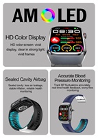 Reloj Inteligente S100 con Monitor de Presión Arterial, ECG y SpO2, Pantalla AMOLED de 2.06 Pulgadas, Llamadas por Bluetooth, Más de 10 Modos Deportivos, Resistente al Agua, Monitor de Actividad Física