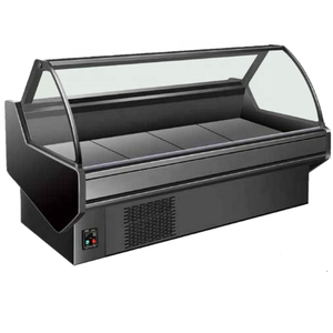 Siêu Thị Tươi Thịt Hiển Thị Tủ Lạnh Thương Mại Cooler Glass Cửa Tủ Lạnh Thịt Hiển Thị Chiller Mở Deli Showcase - Product Image 1