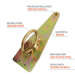 JH-Mech Support de toit OEM Anneau de taureau personnalisé Acier temporaire réutilisable de sécurité pour l'<span class=keywords><strong>ancrage</strong></span> de toit à usage industriel et de construction - Product Image 5