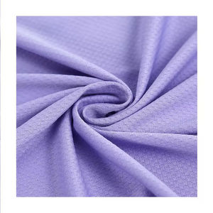 Tissu en maille jacquard extensible à motif écailles de poisson pour T-shirt de sport, séchage rapide, léger et respirant, vente en gros - Product Image 1