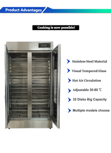 Boîte de réveil à circulation d'air chaud commerciale boîte de Fermentation alimentaire Mantou Bun - Product Image 4