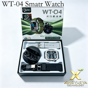OKPU WT-04 Smart Watch Suit Waterproof Outdoor Fitness Smartwatch with in Ear Wireless Earbuds 2 Replacement Watch Bands 2026 - Product Image 2