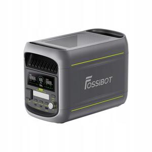 FOSSIBOT F1800 Station d'alimentation portable 1024Wh 4 ports de charge rapide 1200W Charge par panneau solaire jusqu'à 500W Nouveauté F1800 - Product Image 1