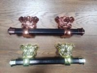 Prix d'usine en gros Style américain CH-03L cercueil de luxe et accessoires funéraires Fabrication chinoise