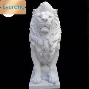 Statue de dragon chinois animal en marbre sculpté à la main bon marché à vendre - Product Image 4