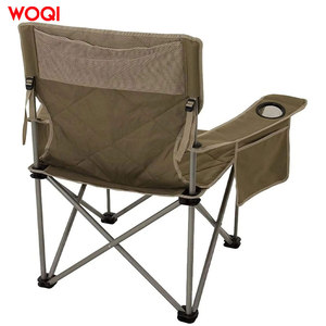 Silla de Playa Plegable Portátil Woqi Color Caqui 50x45x80cm, Silla Ligera para Acampar y Pescar al Aire Libre - Product Image 5