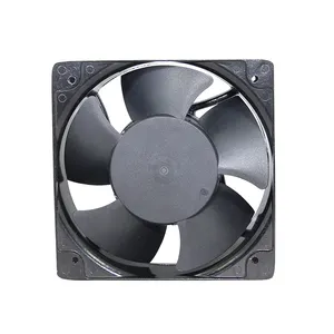 Ventilatore senza spazzola di alluminio di flusso d'aria 150 cfm del ventilatore di raffreddamento dell'aria di cc di 150x150x51mm 300mm 12v