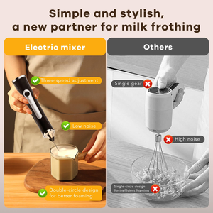 เครื่องตีไข่ไฟฟ้าแบบมือถือ, แท่งคนไข่, เครื่องผสมแบบมินิ - Product Image 4