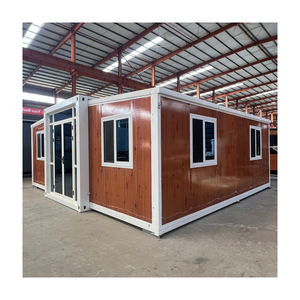 Casa contenedor expandible de Color de madera Diseño personalizado Casa prefabricada Venta completa a <span class=keywords><strong>la</strong></span> casa modular de <span class=keywords><strong>Martinica</strong></span> - Product Image 2