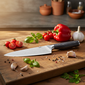 <span class=keywords><strong>Couteau</strong></span> de chef japonais de luxe en acier <span class=keywords><strong>Damas</strong></span>, 8 pouces, VG10, 67 <span class=keywords><strong>couches</strong></span>, acier inoxydable, manche en bois Pakka, <span class=keywords><strong>couteau</strong></span> de cuisine professionnel tranchant - Product Image 6