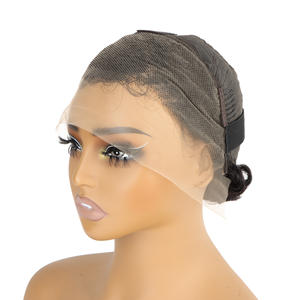 Orientfashion venta al por mayor Pixie rizado encaje Frontal pelo 100% Peluca de cabello humano - Product Image 4